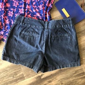 Loft Blue Denim Shorts size 2